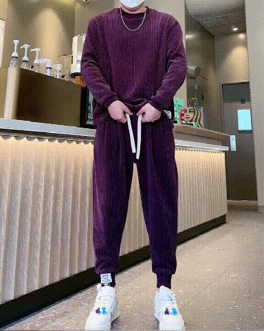 メンズ縦縞服セット