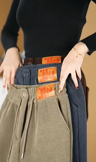 女性用ドローストリングパンツ