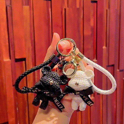 人形キーホルダー