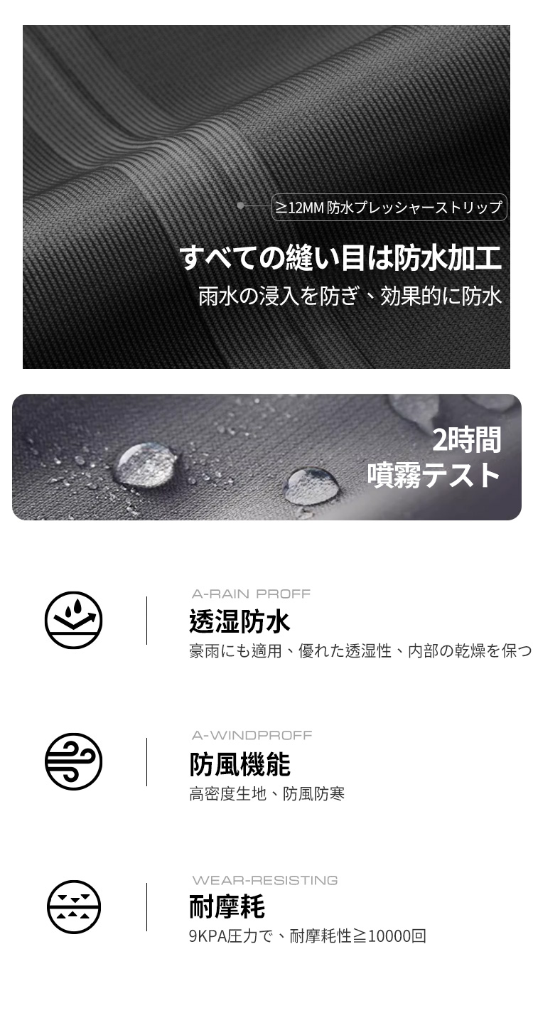 パッド入りパンチングジャケット