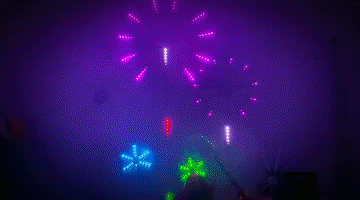 イルミネーション花火ライト