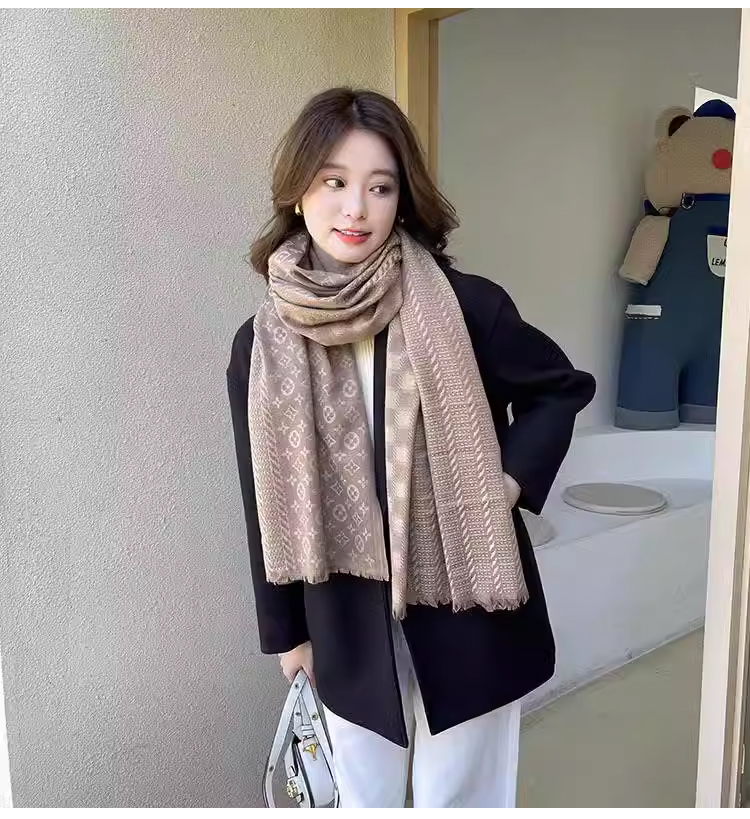 厚手スカーフ