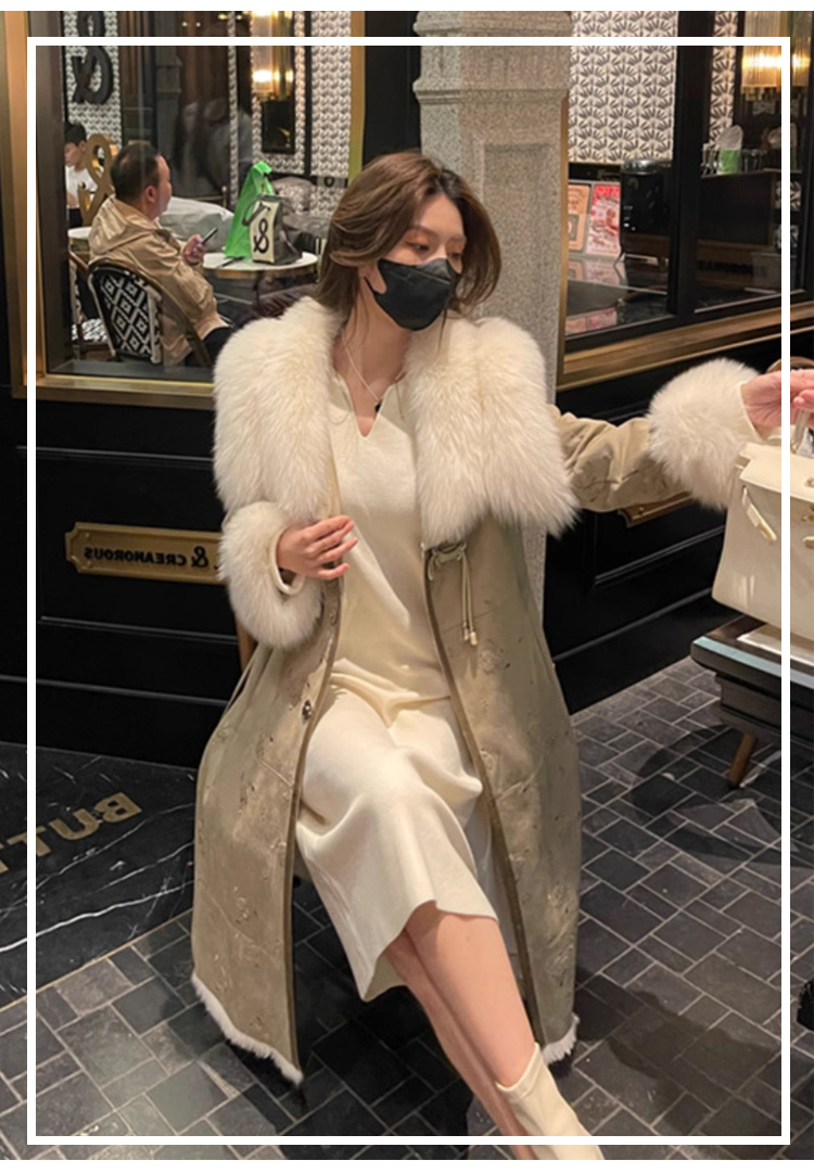 ミッドレングスウールコート