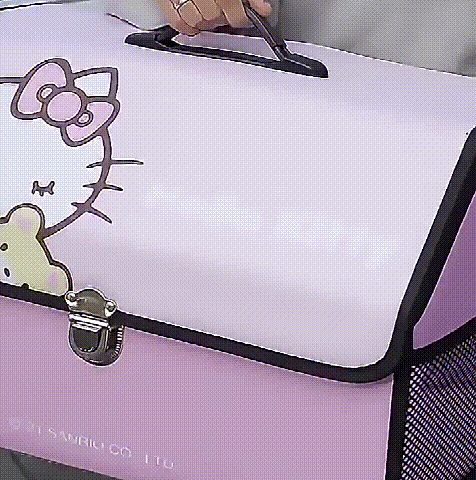 アニメ猫の自動車ロッカー