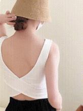 背中が美しい