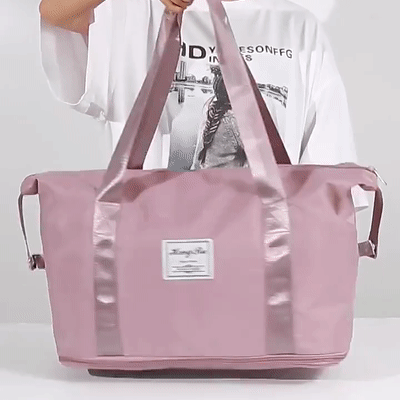 大容量ダブルレイヤートラベルバッグ
