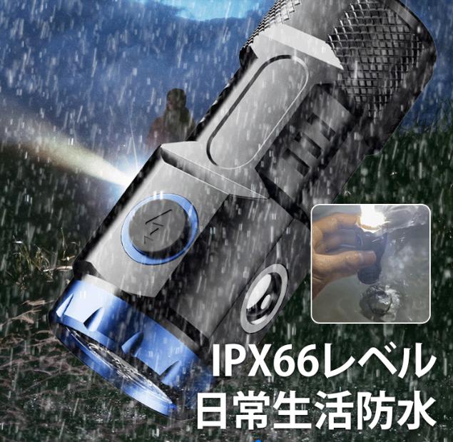 親指の懐中電灯