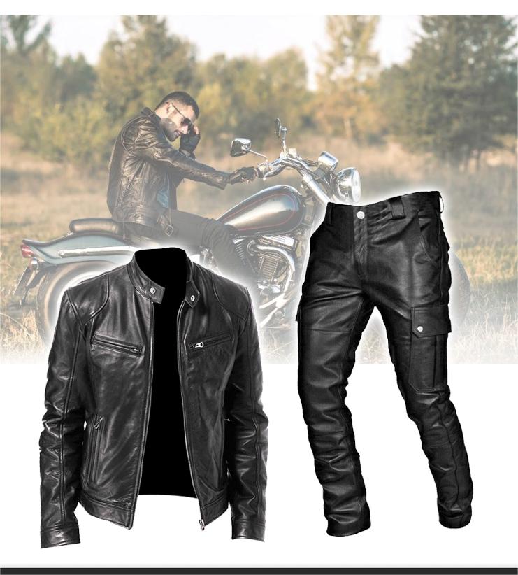 メンズバイクレザージャケット