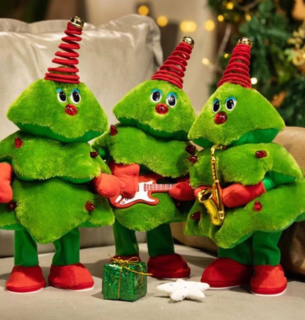 クリスマスツリーのぬいぐるみ