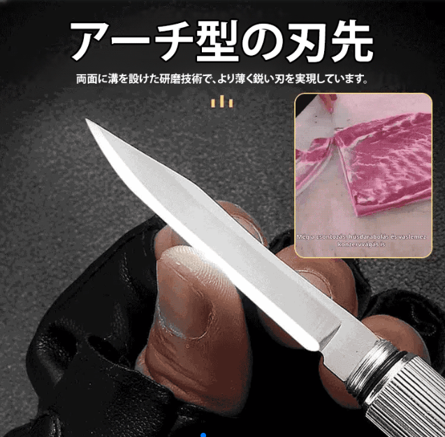 キーホルダーナイフ