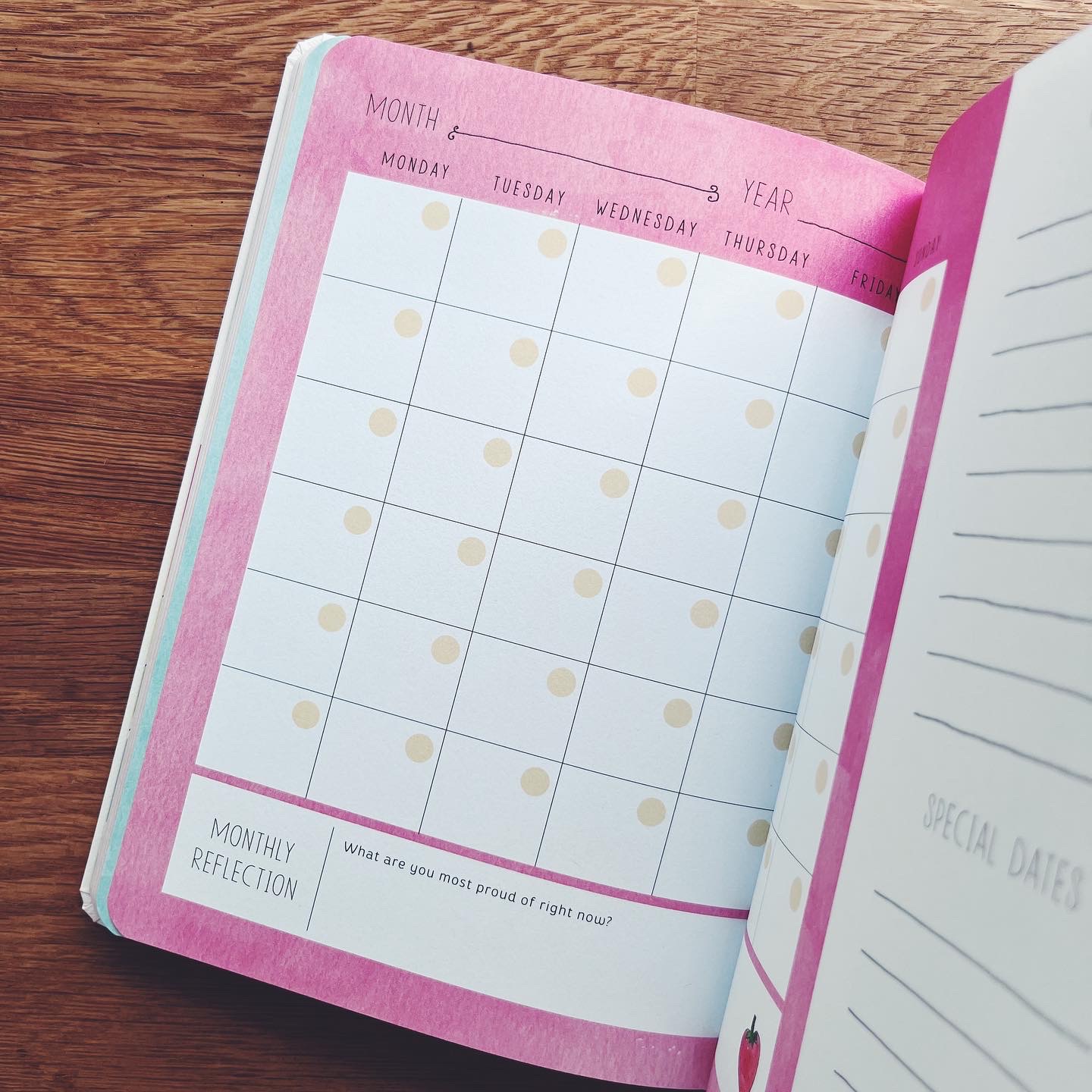 Grow, Bloom, Flourish (A 52-Week Planner for Self-Reflection)