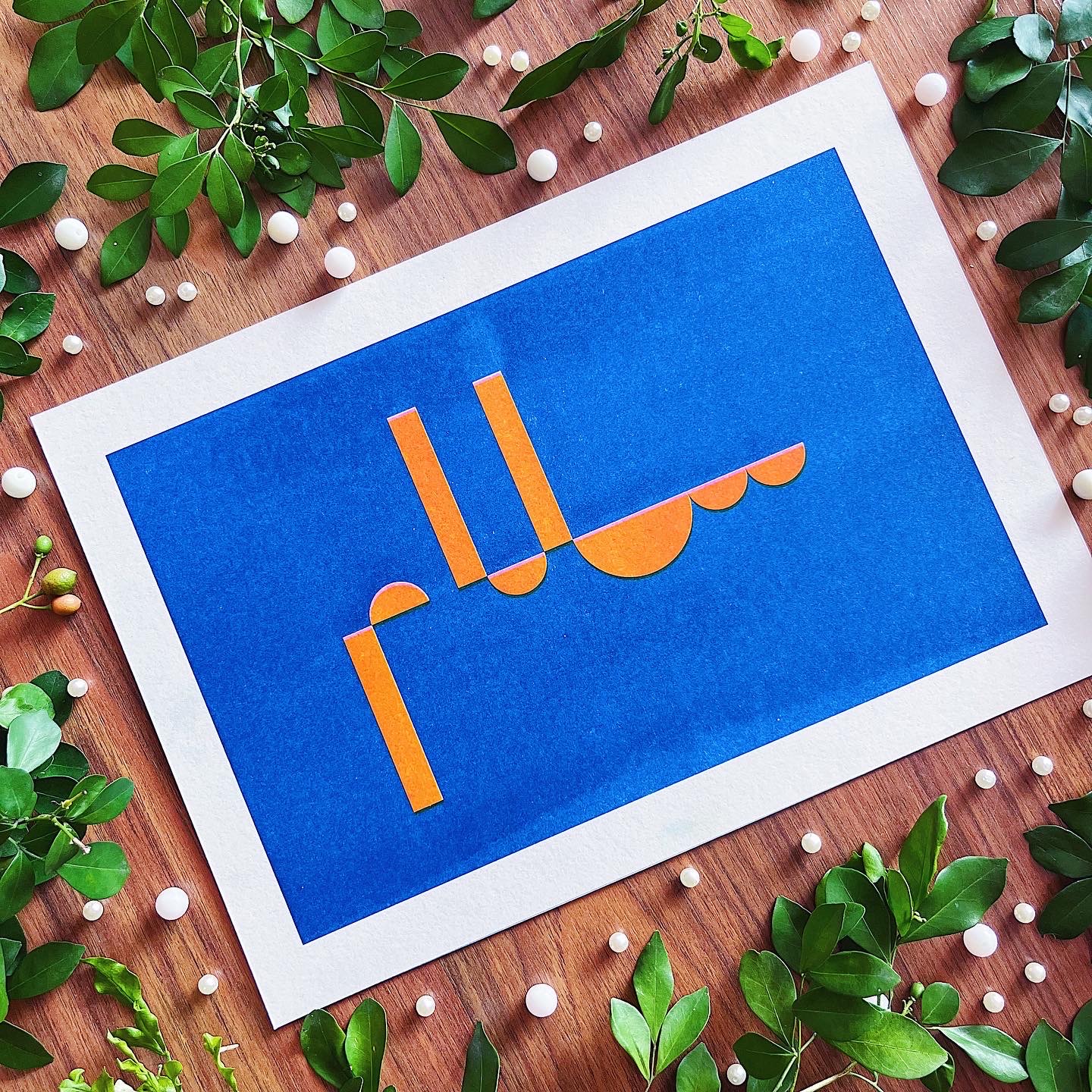 Abjad prints by Sherwan Rozan 