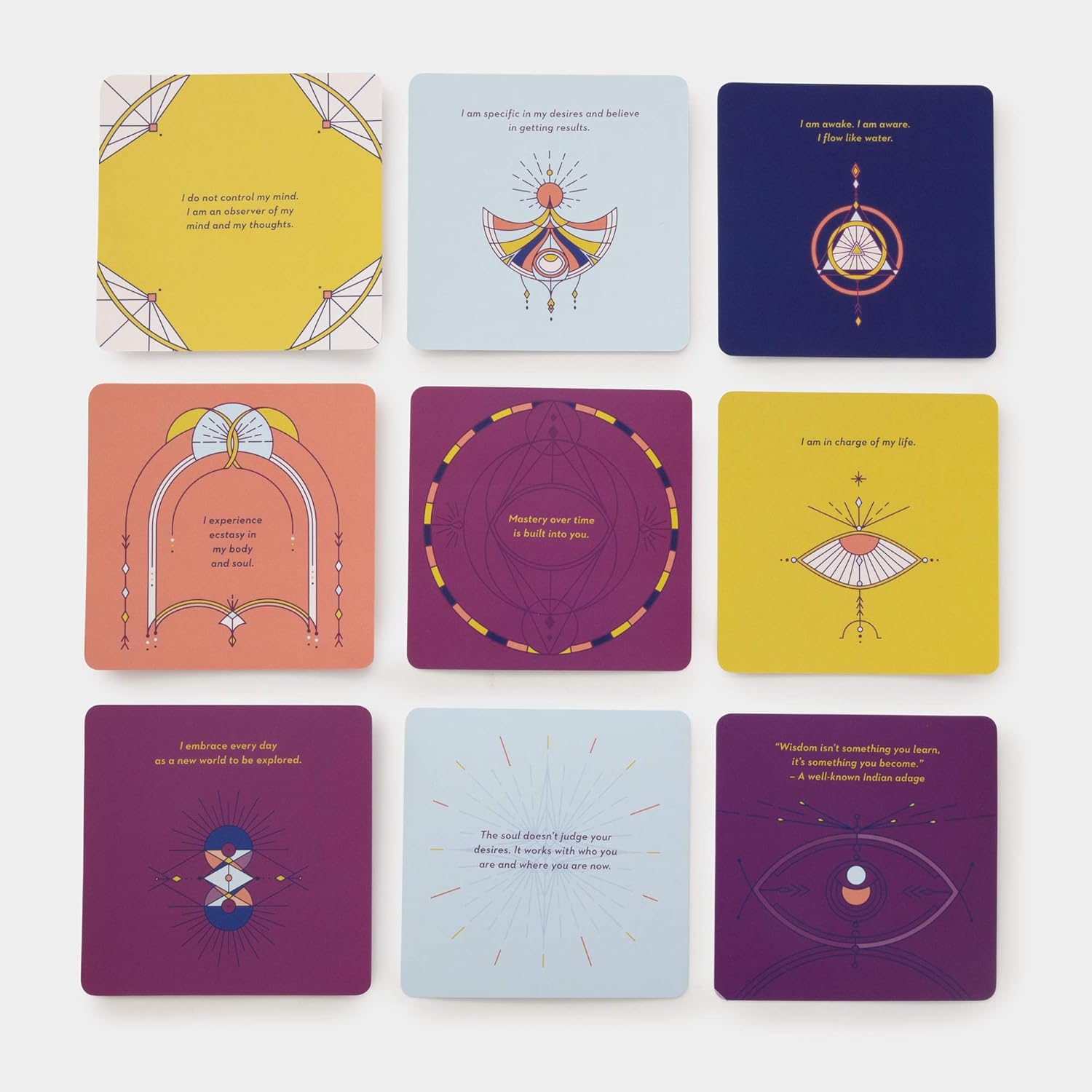 Meditations and Affirmations: 64 Cards to Awaken Your Spirit