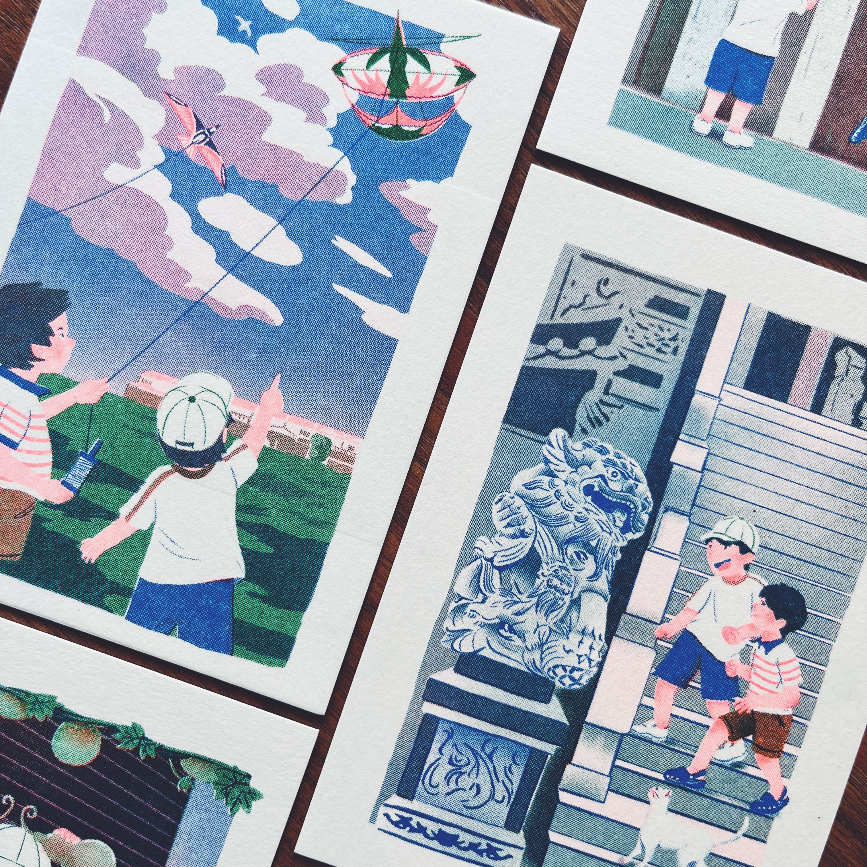 Bang Bang Zine : Simple Happiness Postcard Set