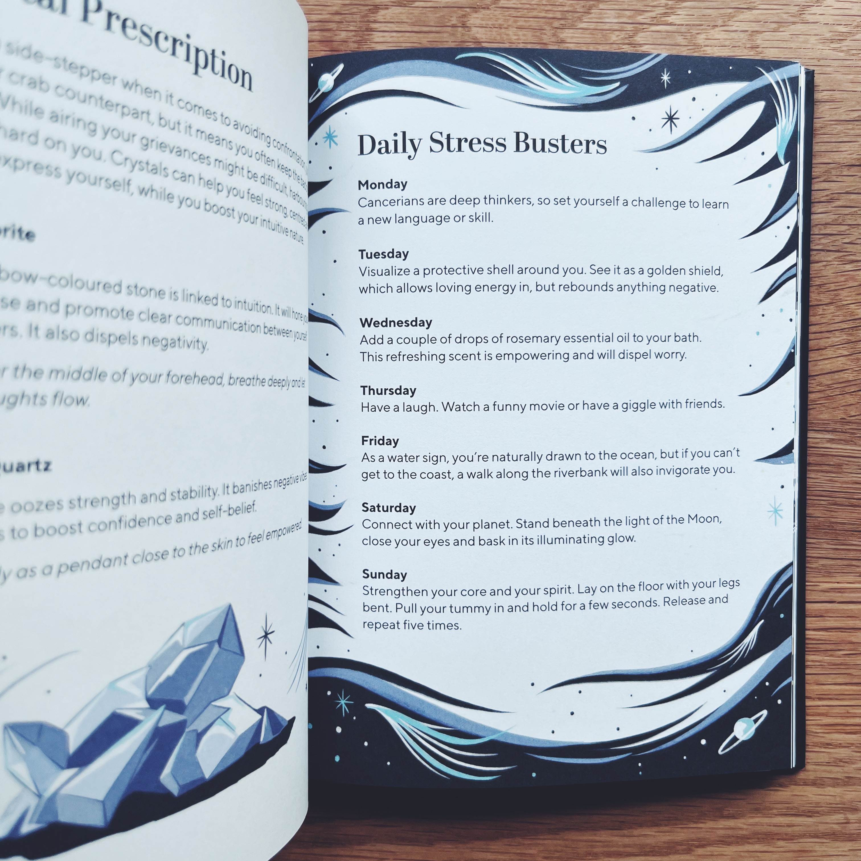 Cosmic Rituals: An Astrological Guide to Wellness, Self-Care and Positive Thinking