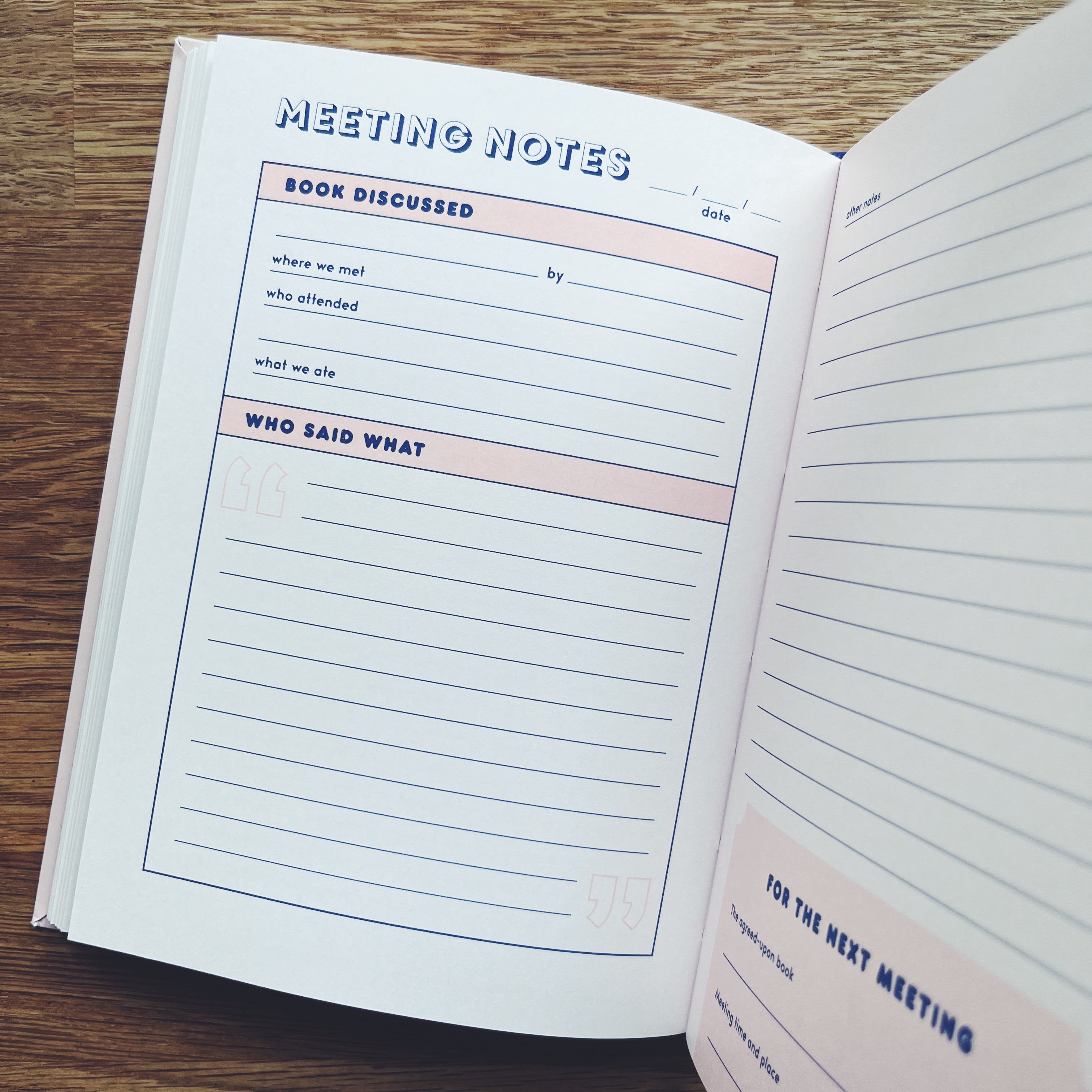 Book Club: A Journal