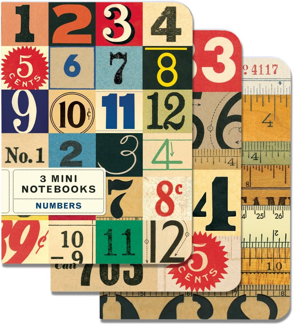 Cavallini & Co - 3 Mini Notebooks 