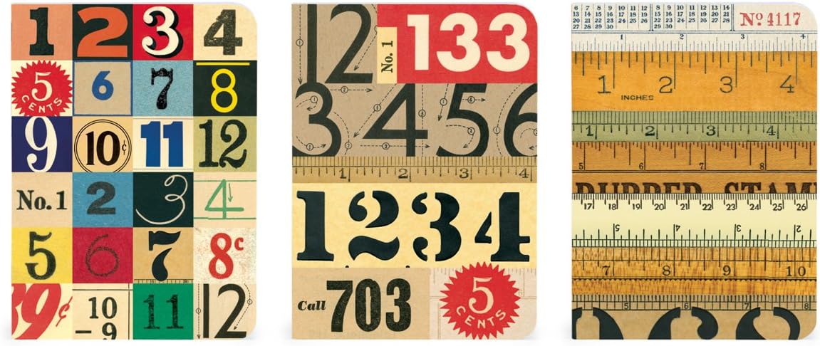 Cavallini & Co - 3 Mini Notebooks 