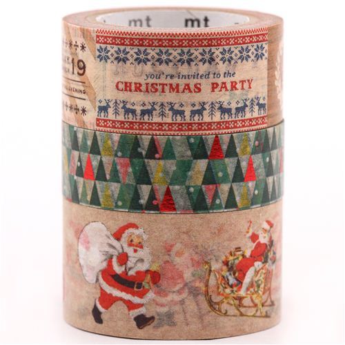 MT Masking Tape - Classic Christmas Collection