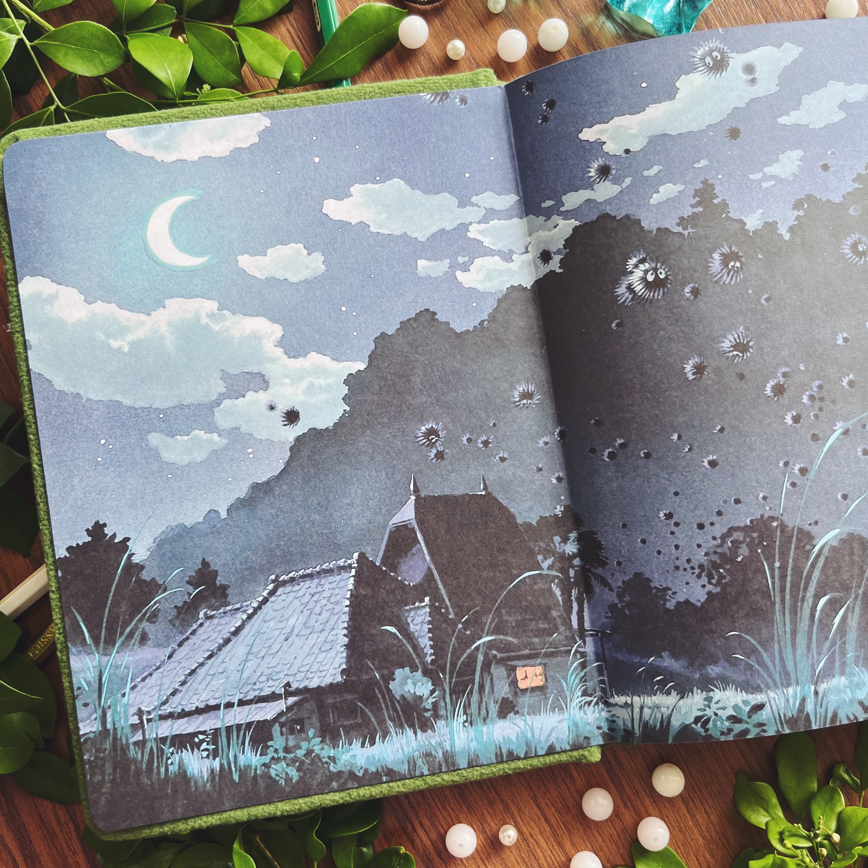 My Neighbor Totoro Journal: (Hayao Miyazaki Concept Art Notebook)