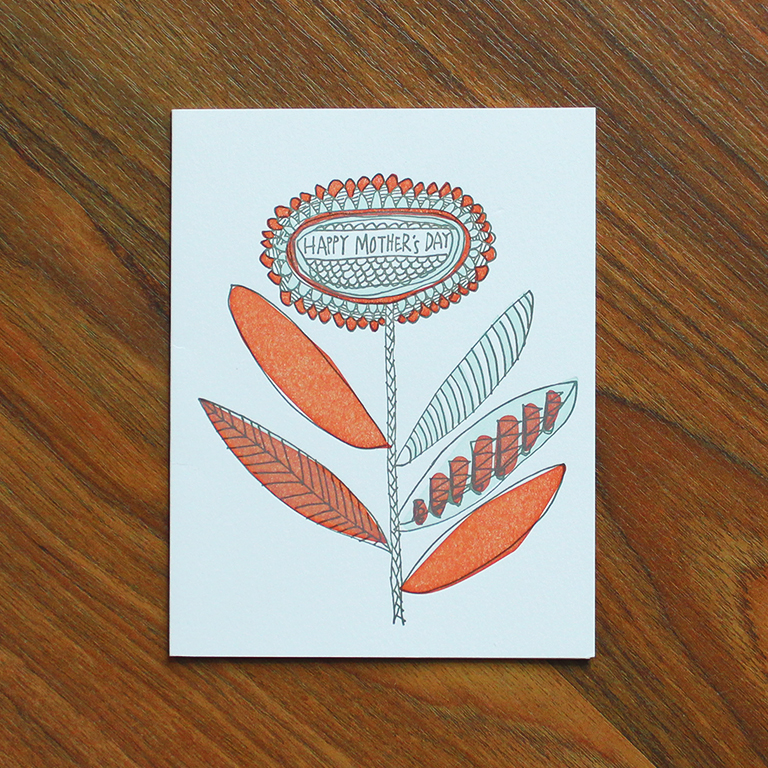 Egg Press Mother's Day Cards