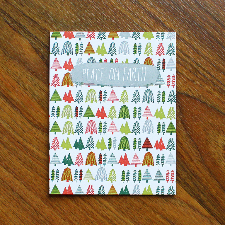  Egg Press Christmas Card