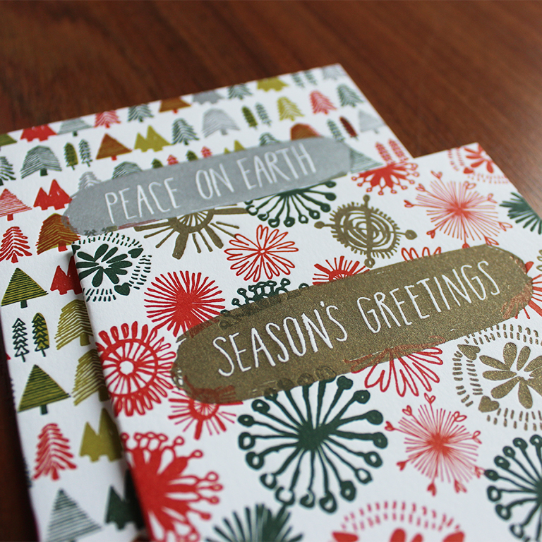  Egg Press Christmas Card