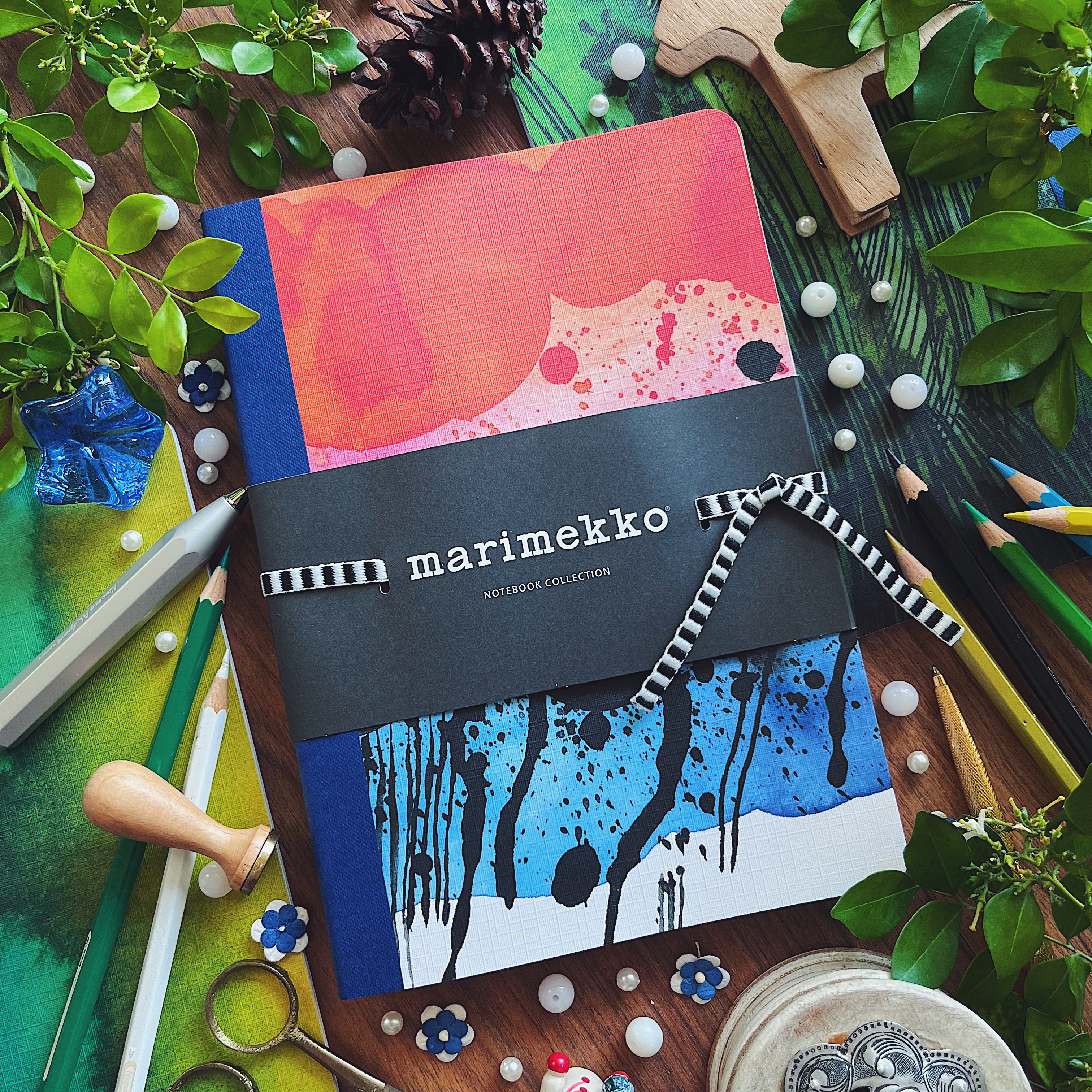 Marimekko Notebook Collection (Saapaivakirja/Weather Diary)