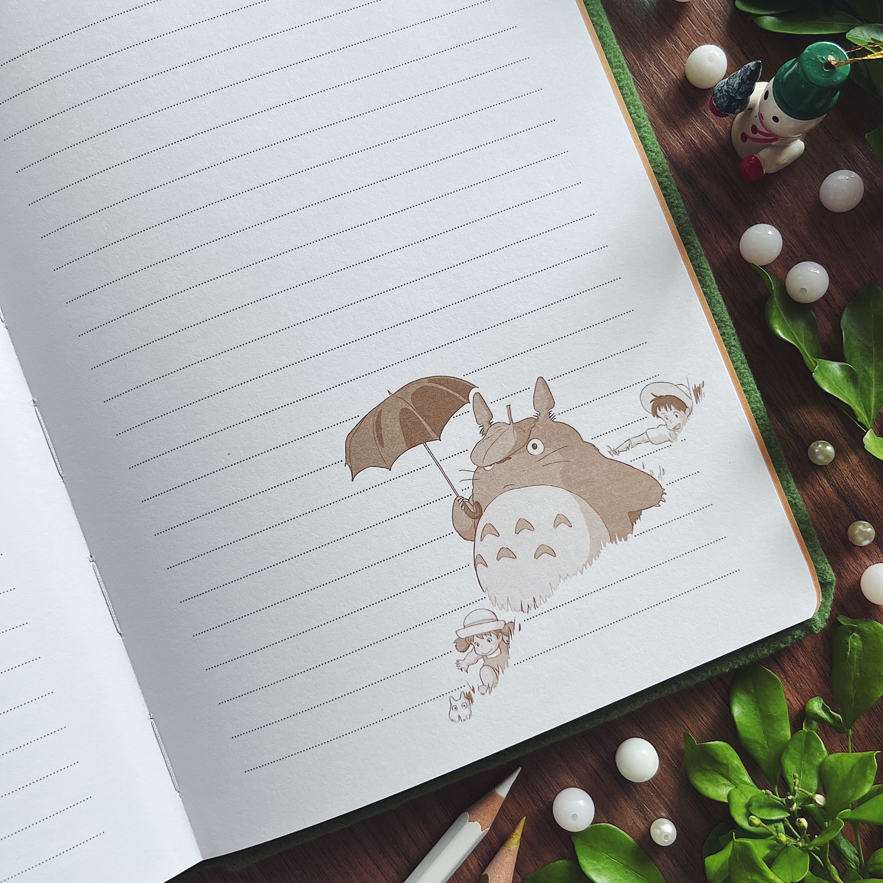 My Neighbor Totoro Journal: (Hayao Miyazaki Concept Art Notebook)