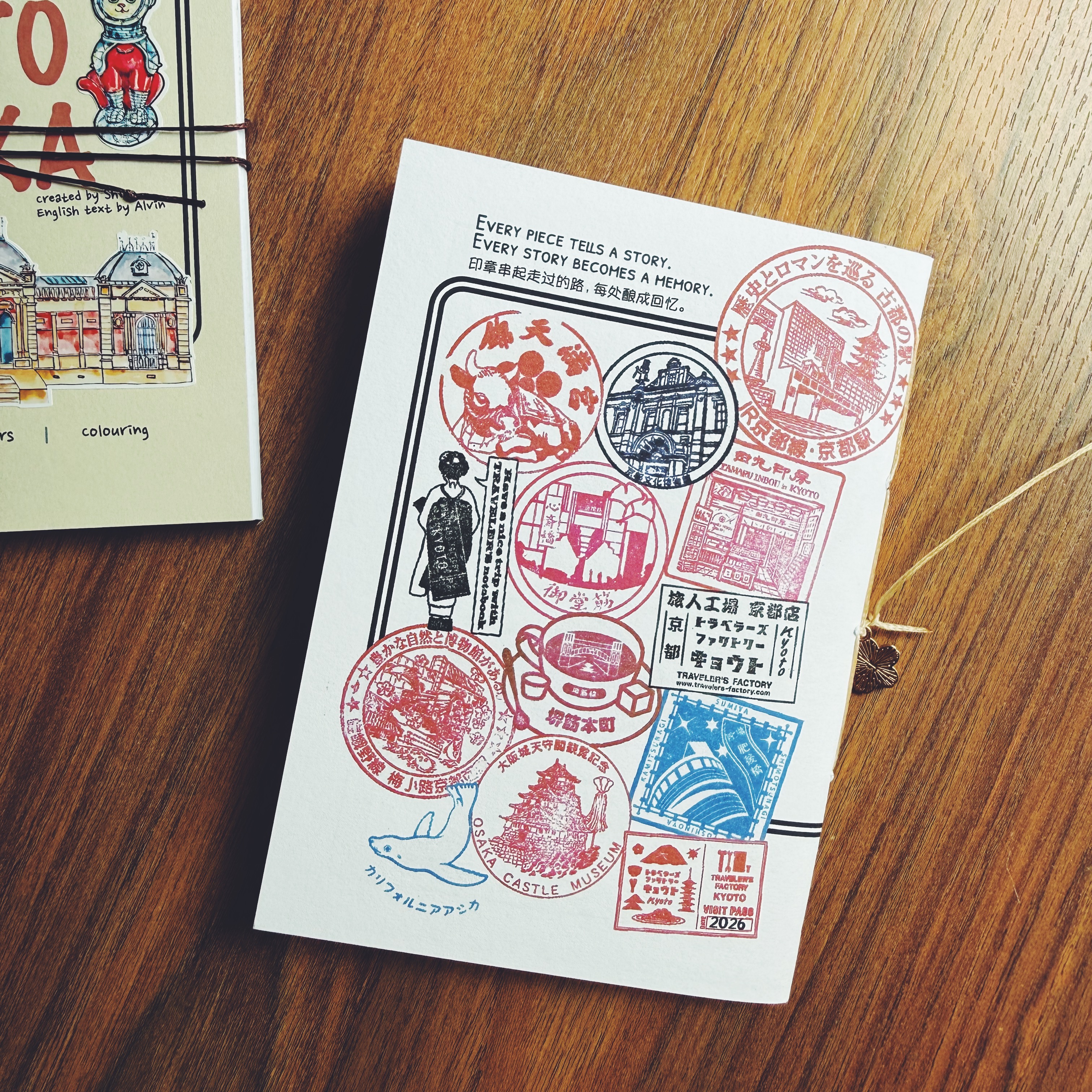 Pieces of Kyoto & Osaka (Japan Travel Zine)