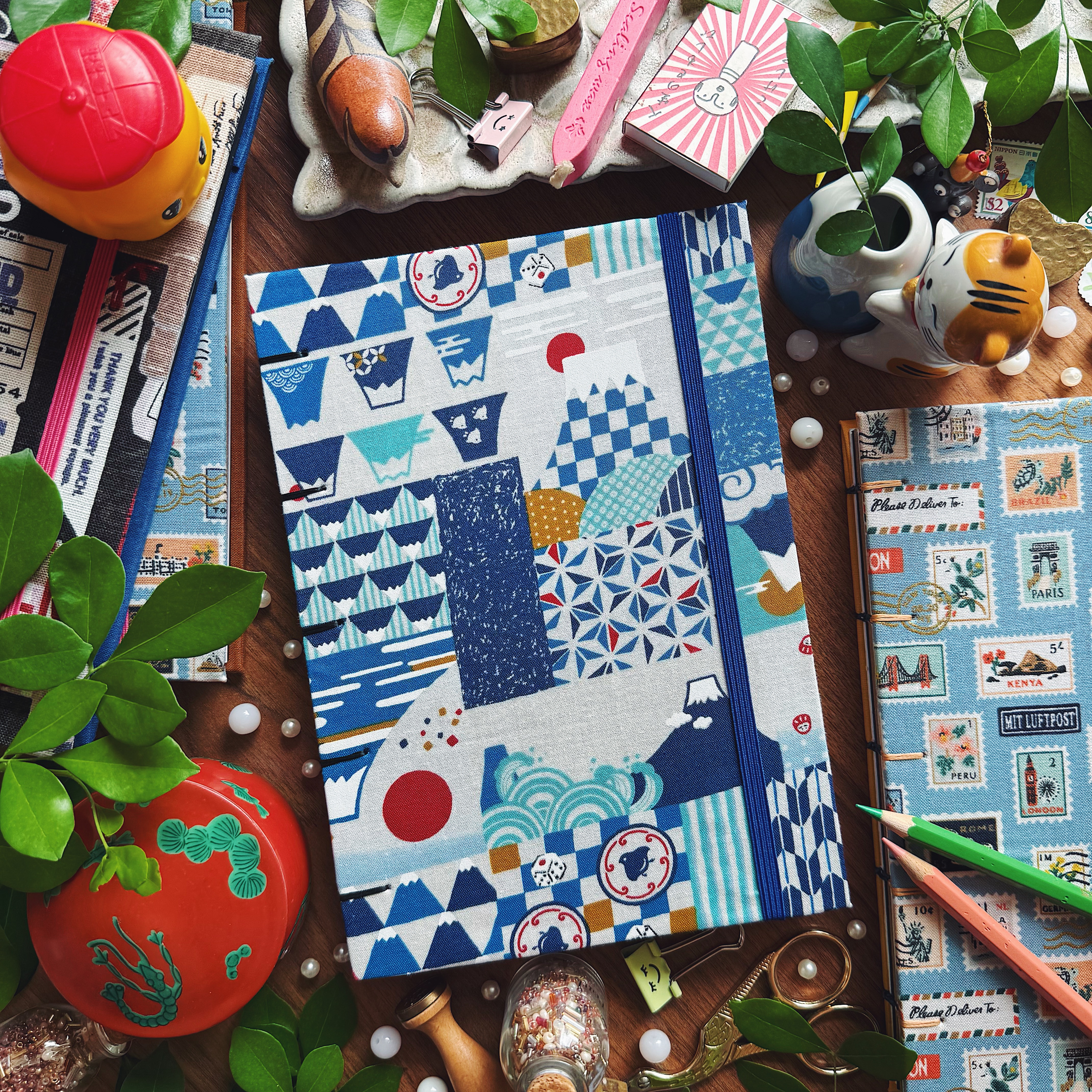 Hand-Stitched Sketchbook & Journal