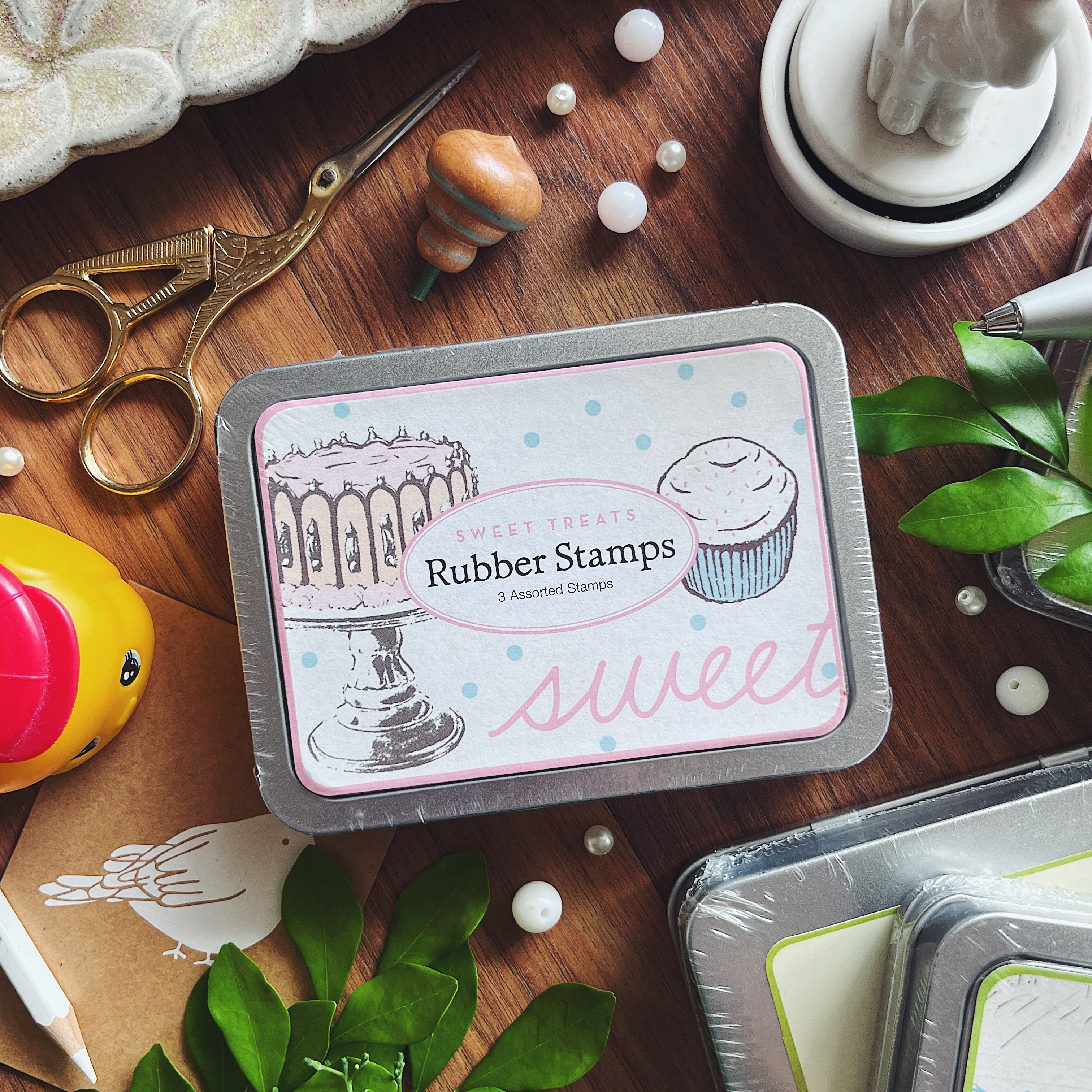 Cavallini Papers & Co - Rubber Stamps Set