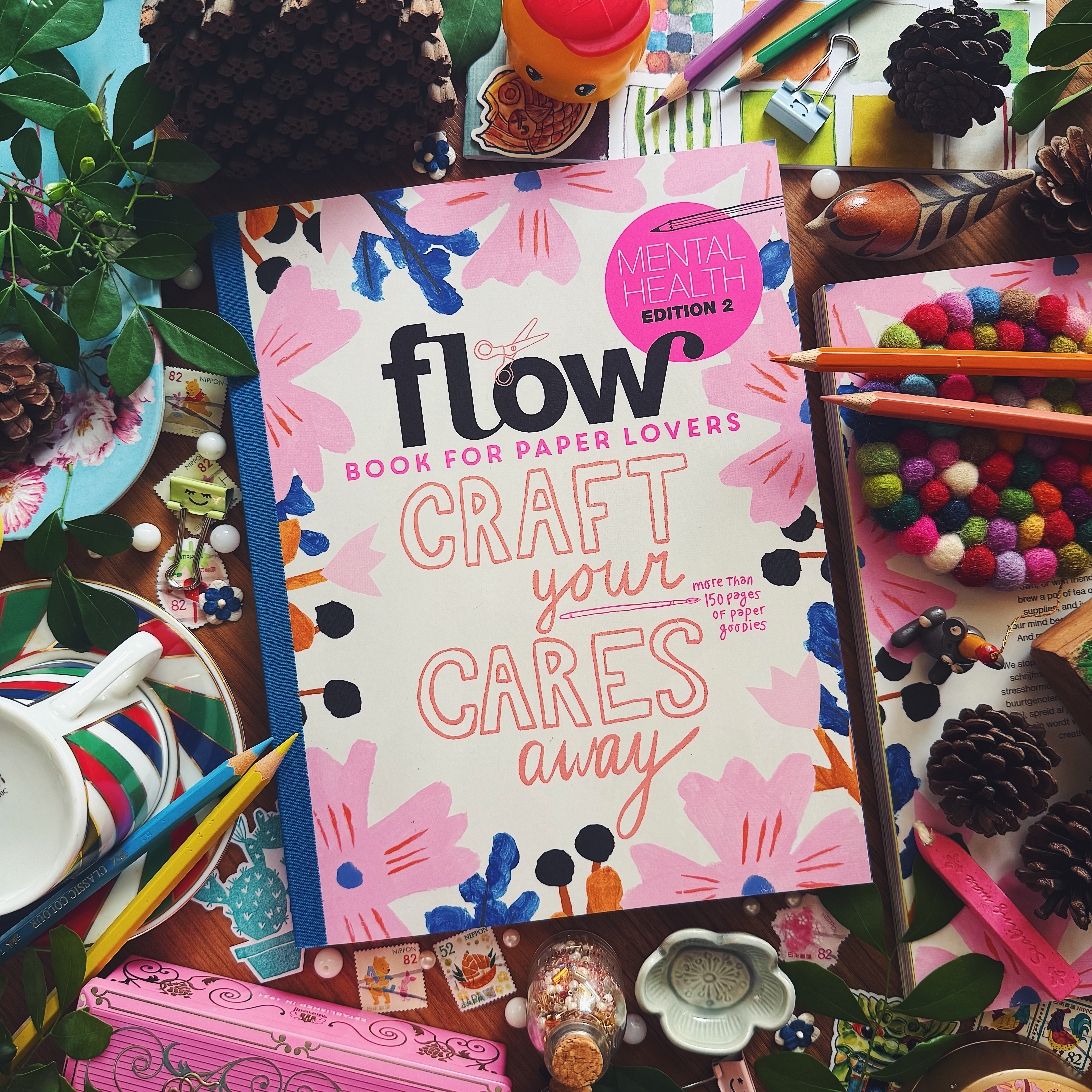 Flow Book For Paper Lovers ‘Craft Your Cares Away’
