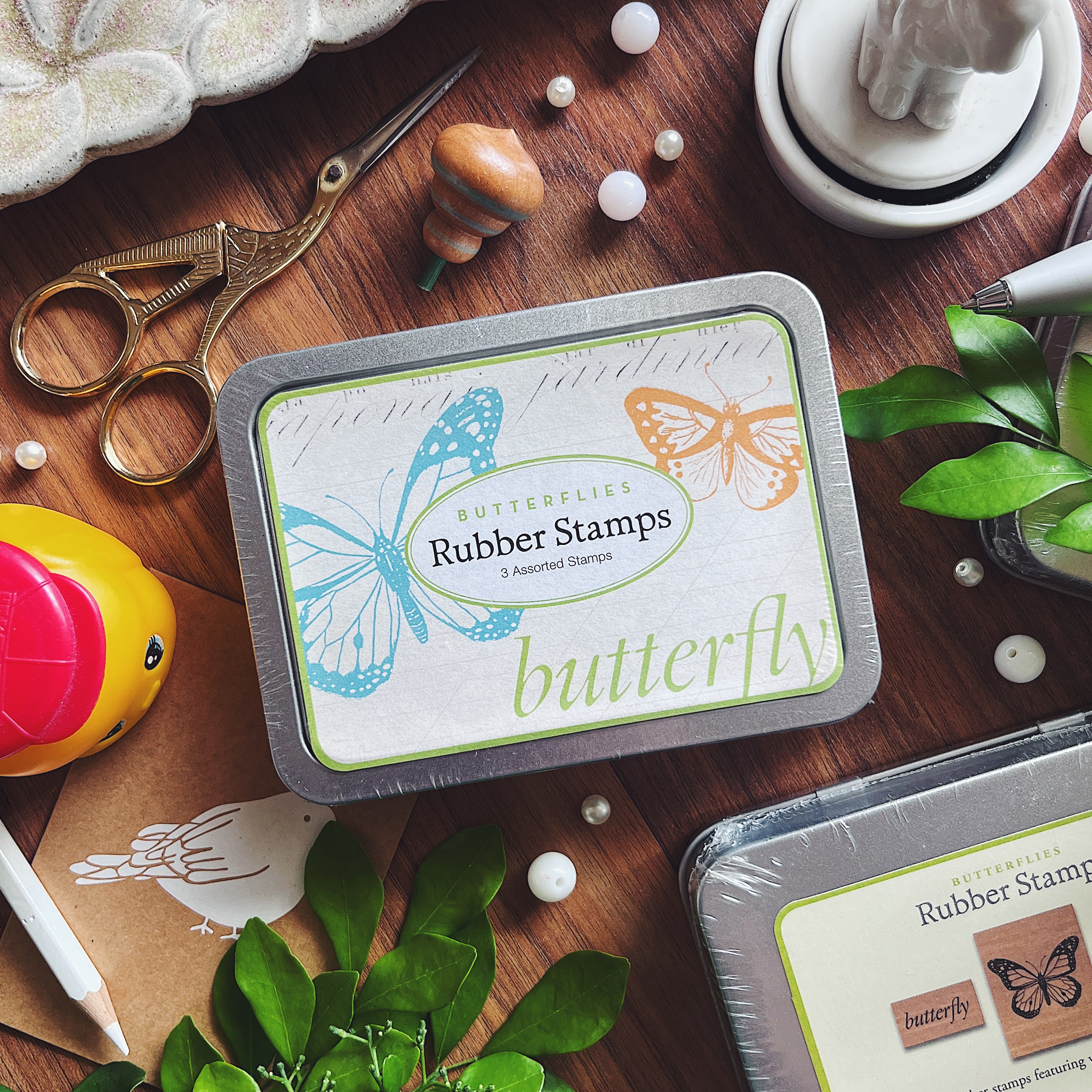 Cavallini Papers & Co - Rubber Stamps Set