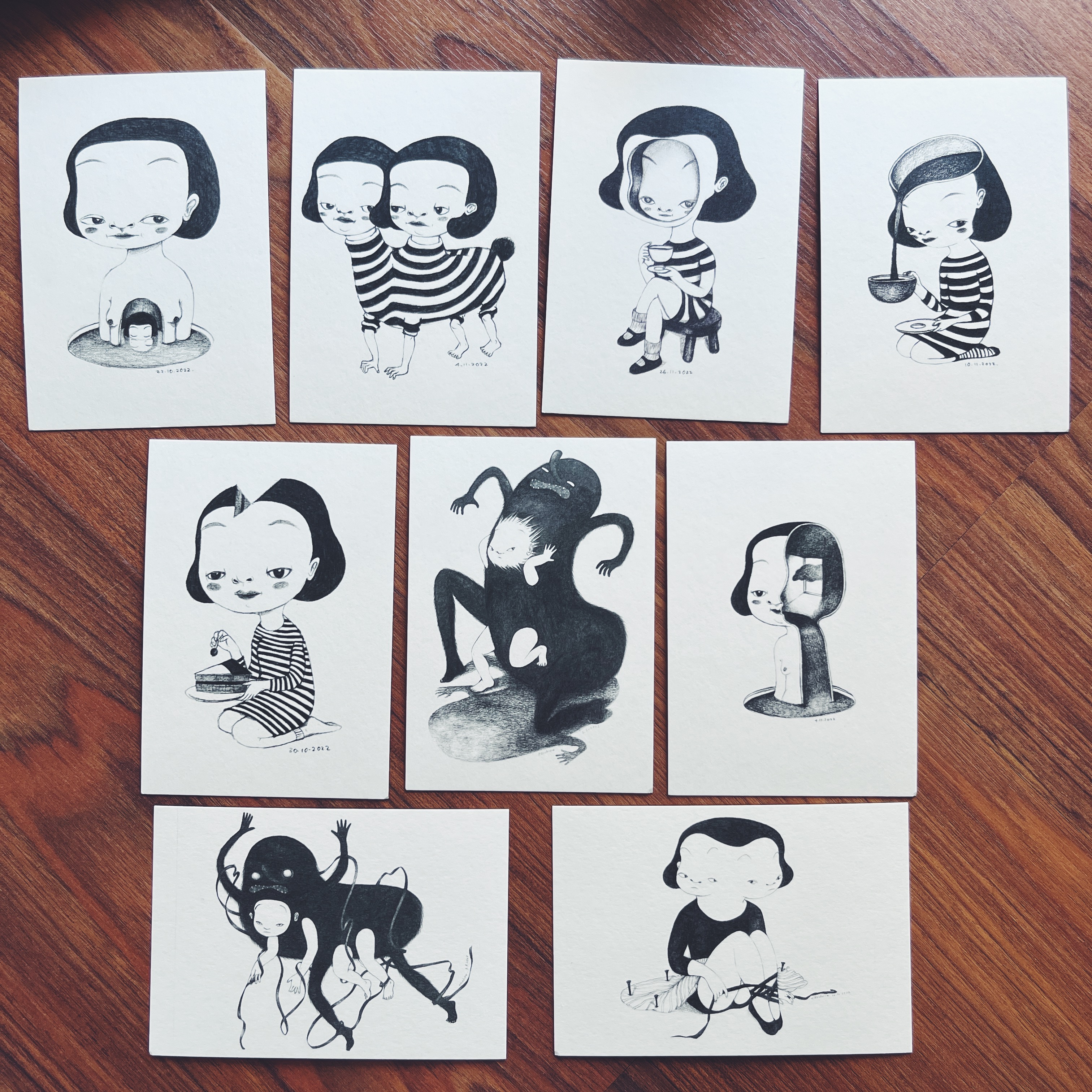 Alexdrina Postcard Set