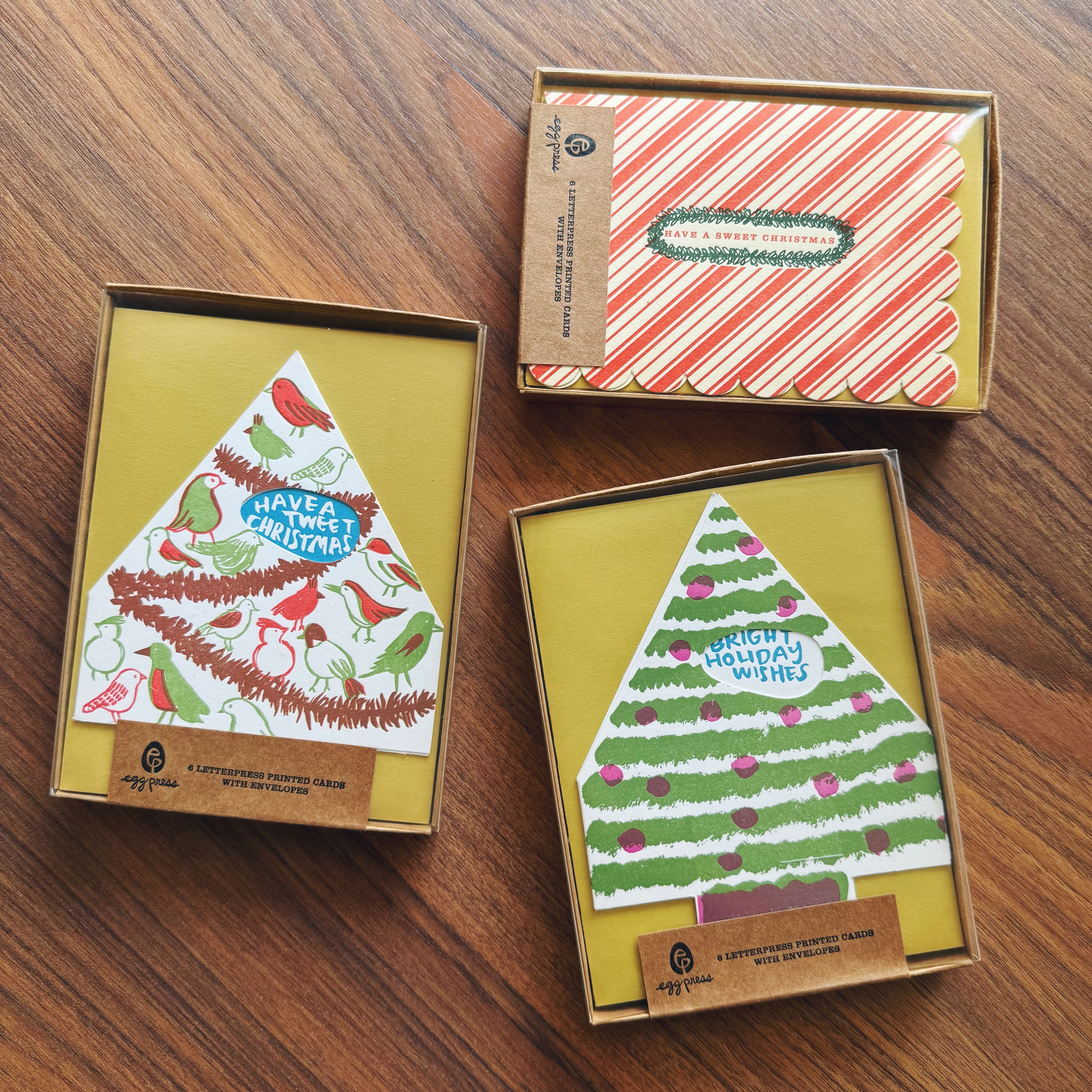 Egg Press Christmas Card Set (Stock Clearance)