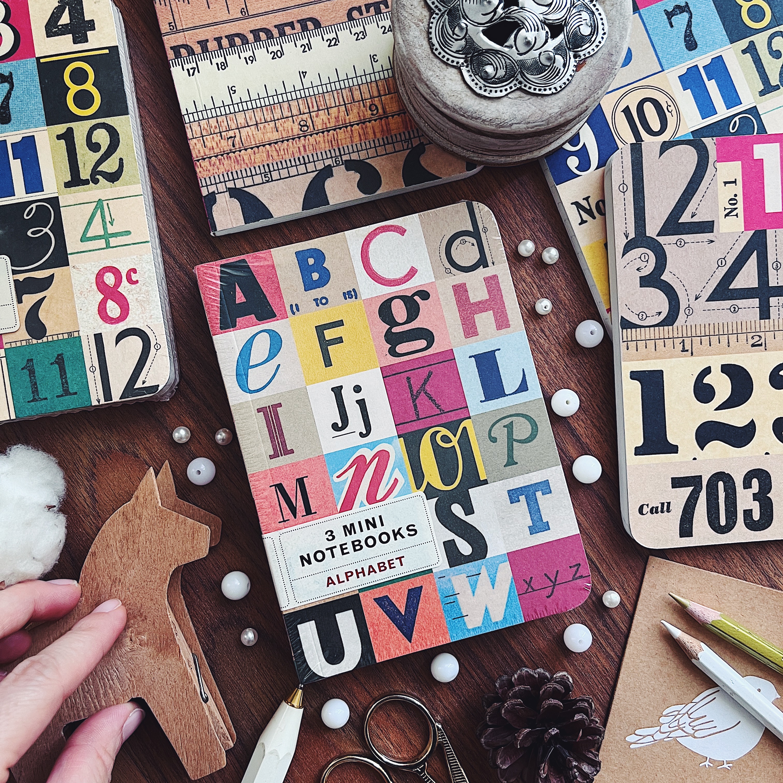 Cavallini & Co - 3 Mini Notebooks 