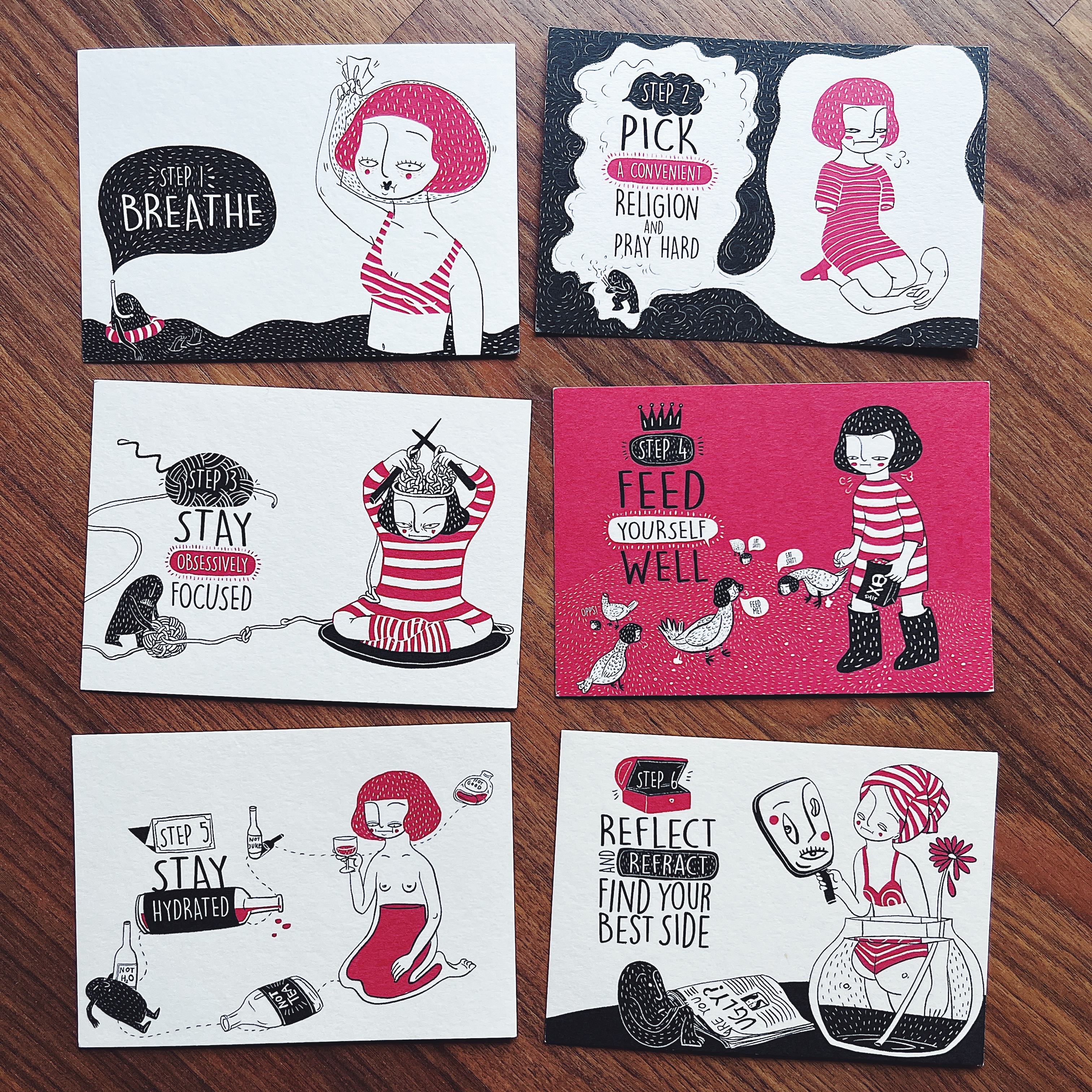 Sanguinella's Postcard Set