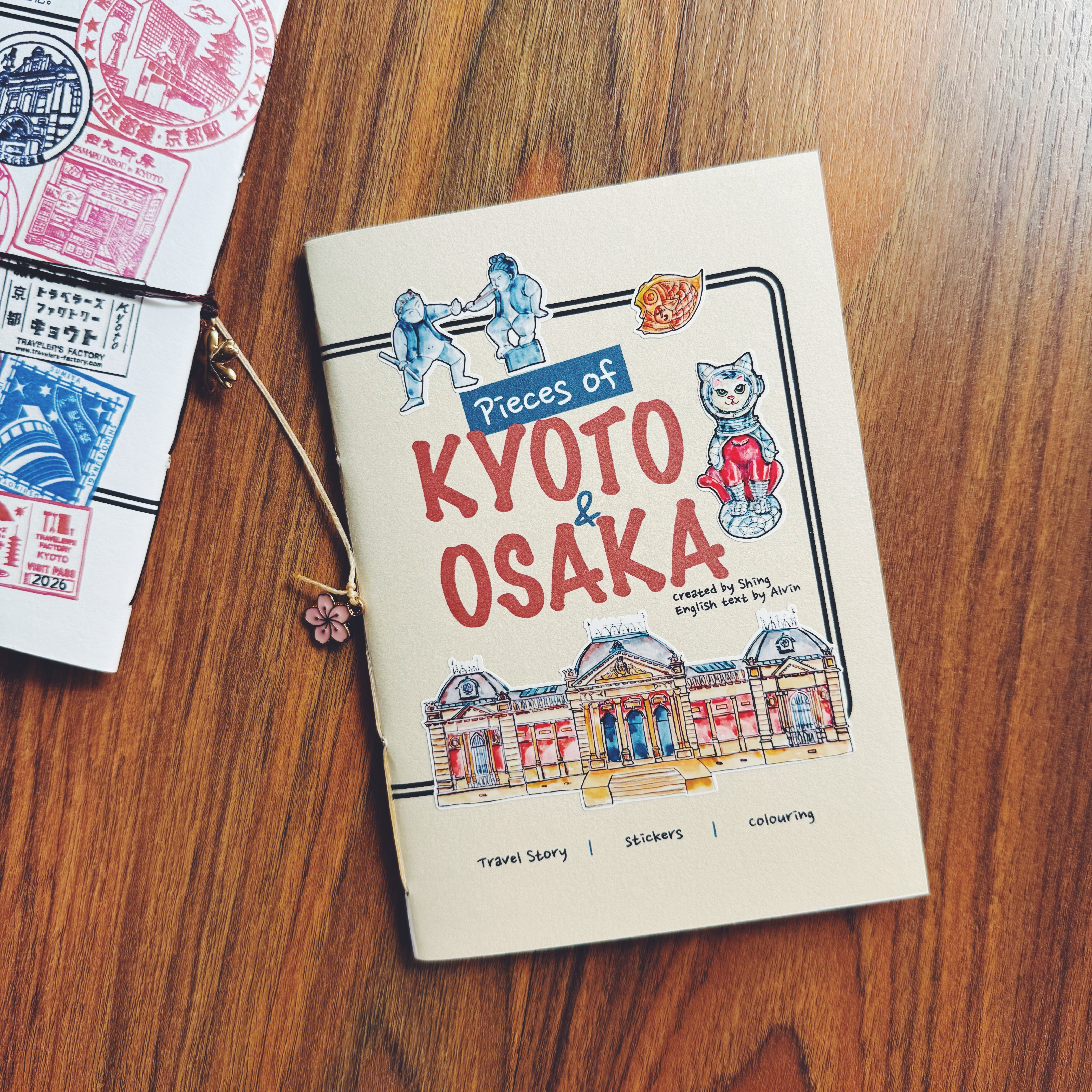 Pieces of Kyoto & Osaka (Japan Travel Zine)