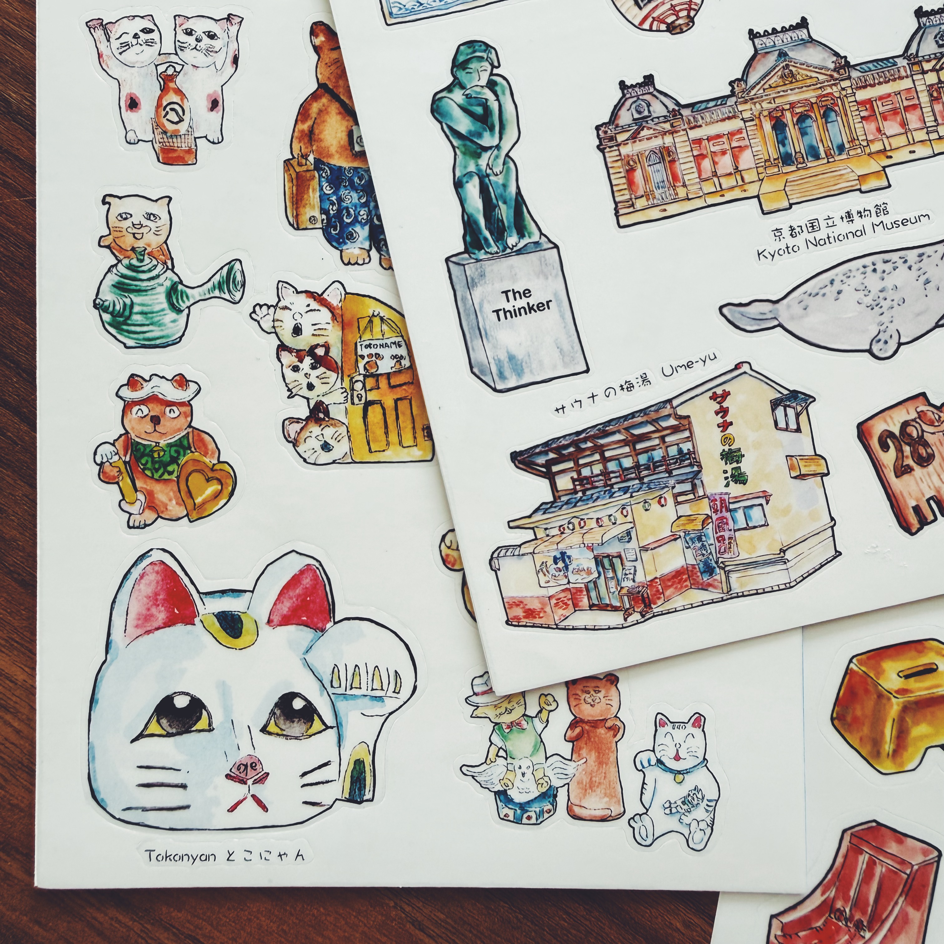 Japan Memories Kiss-Cut Sticker Sheet