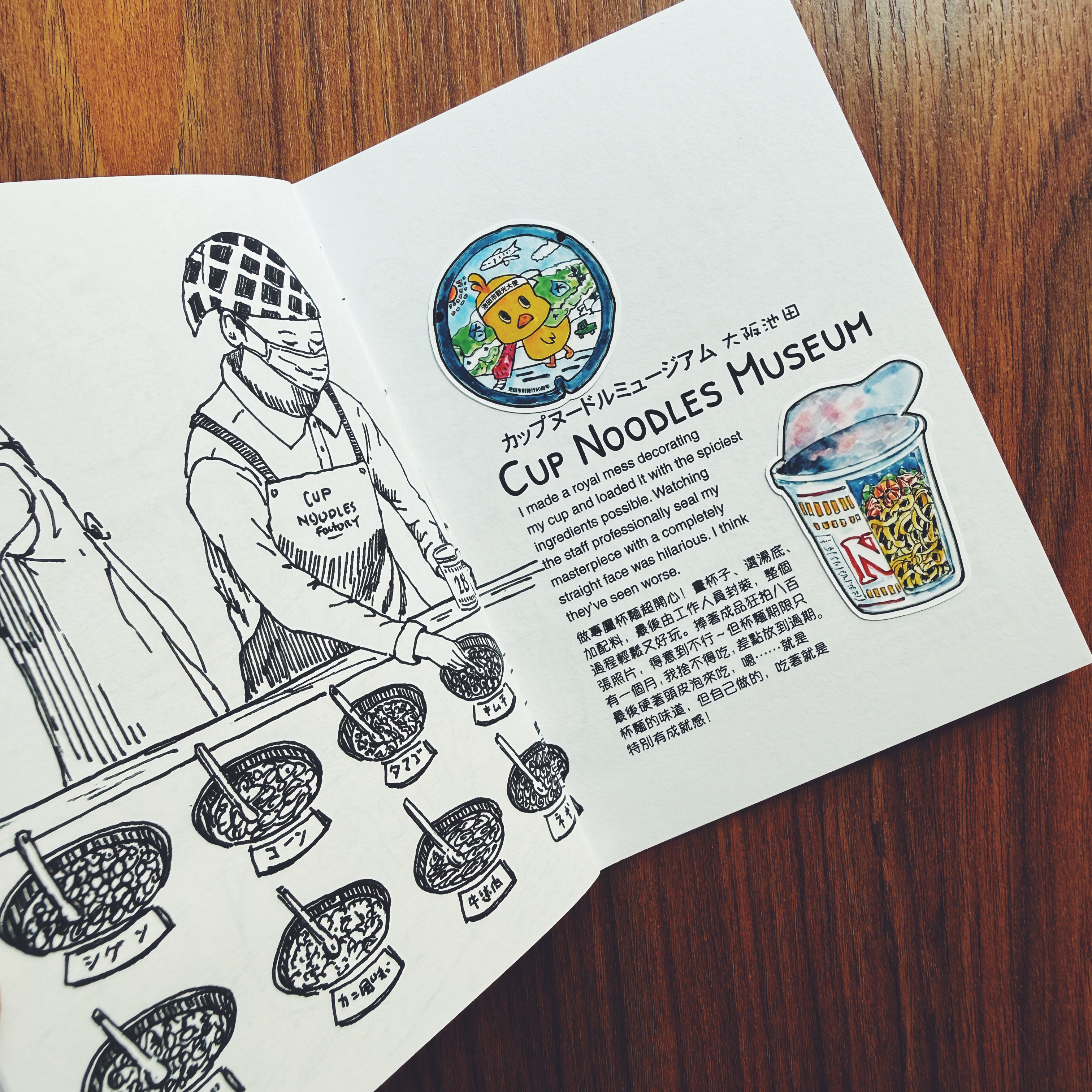 Pieces of Kyoto & Osaka (Japan Travel Zine)