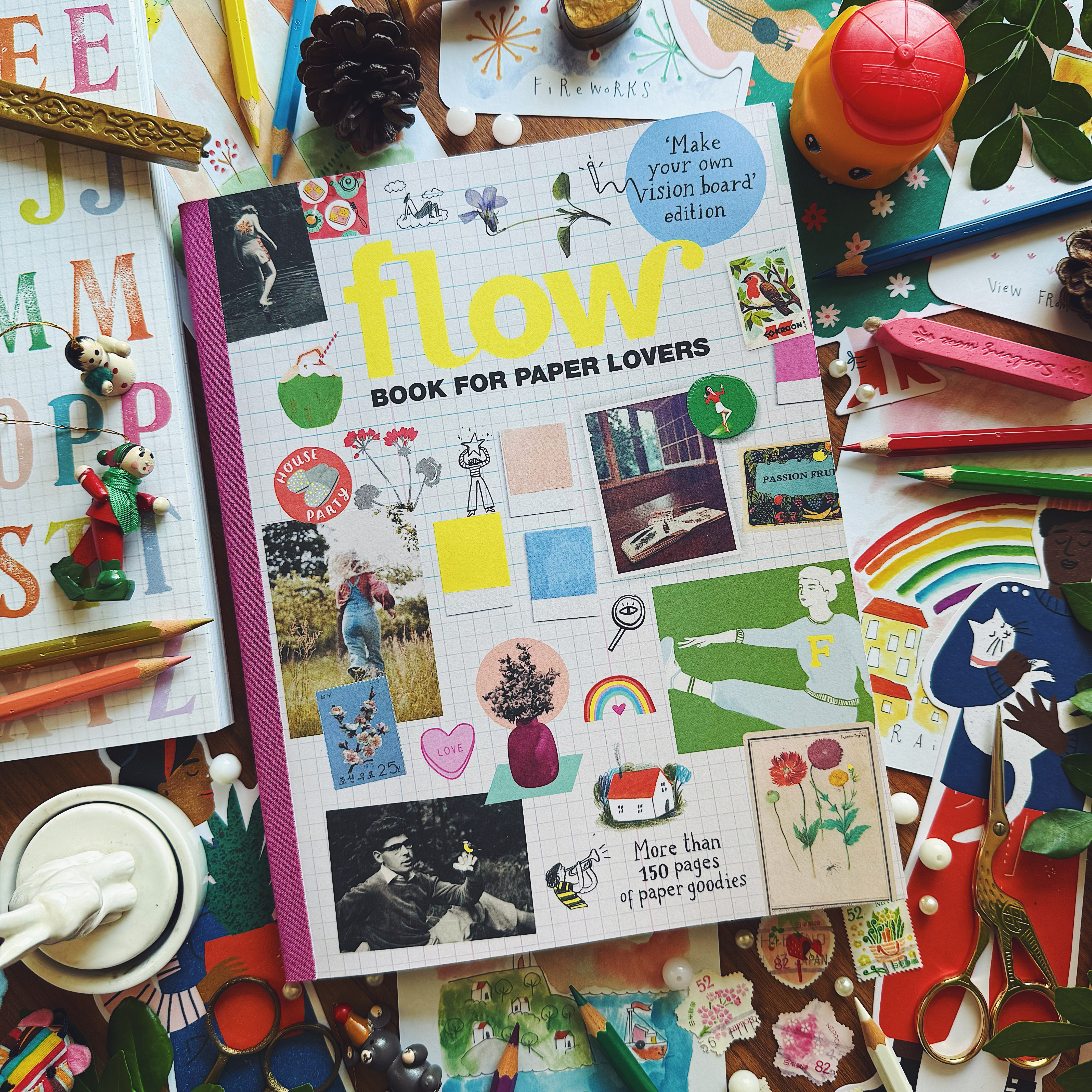 Flow Book for Paper Lovers : Issue 13 : 2025 : Make your own vision board edition