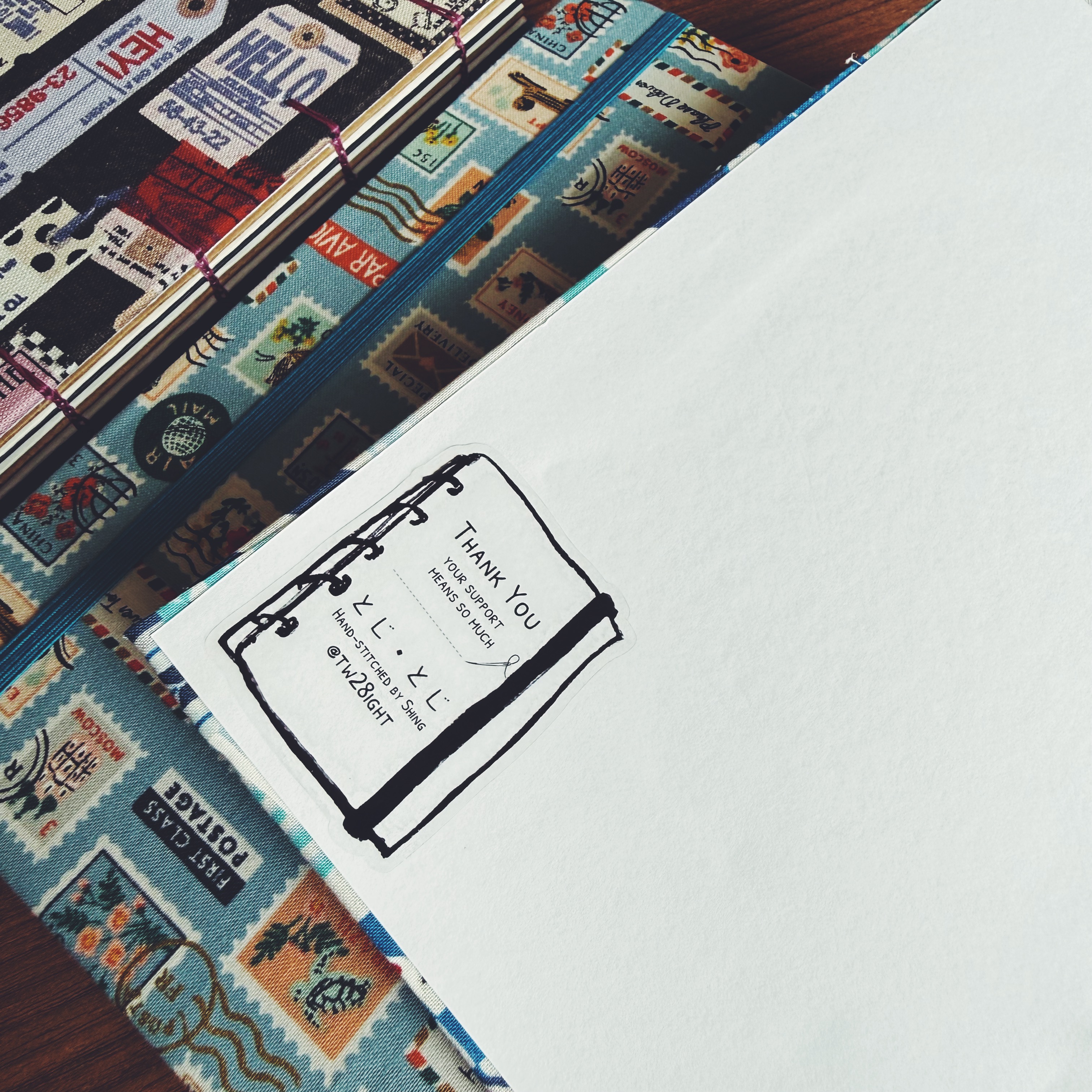 Hand-Stitched Sketchbook & Journal