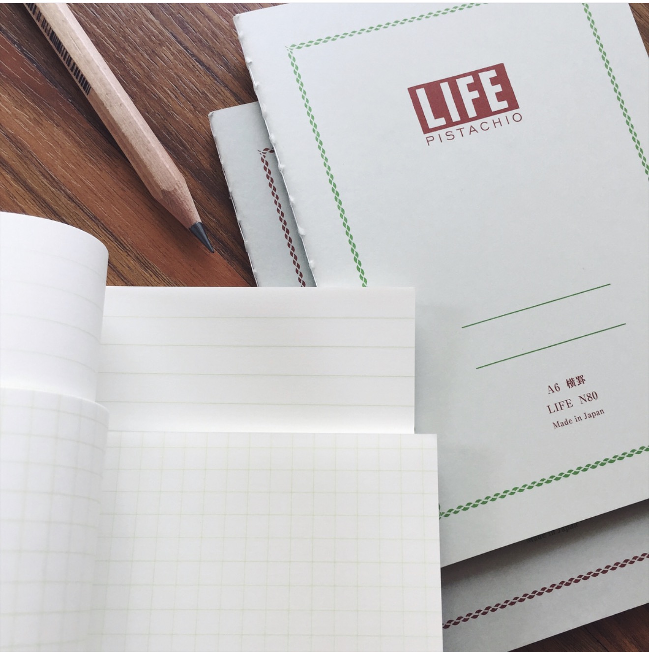 LIFE Pistachio Notebook