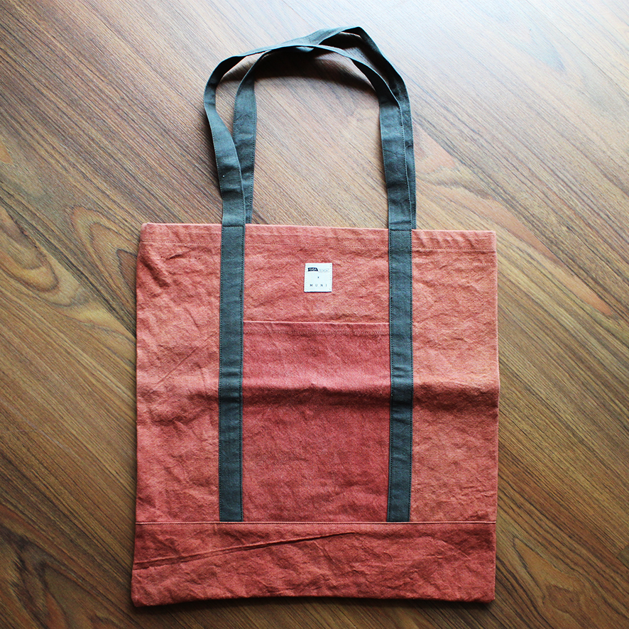 Kasa Suasa x Muni -  Book Tote Bag