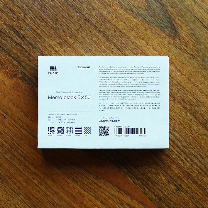 The Watermark Collection Memo Block