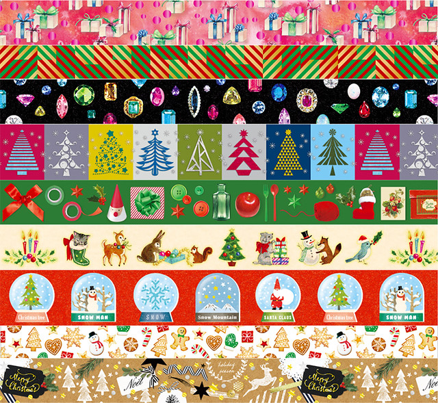 MT Masking Tape - Classic Christmas Collection