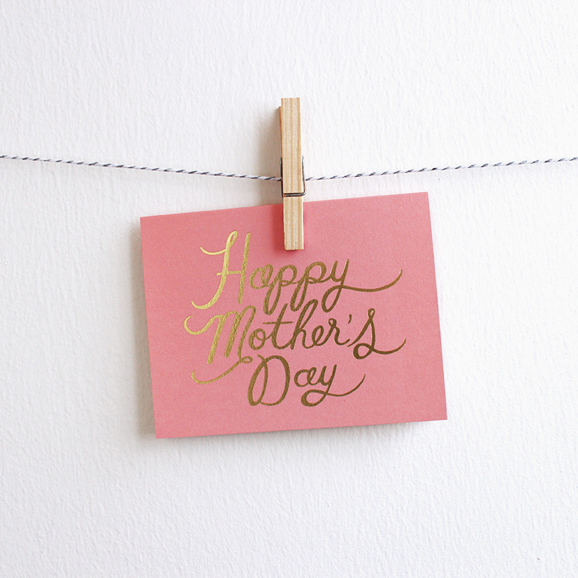 Rifle Paper Co. Pretty in Pink Mother's Day Card 