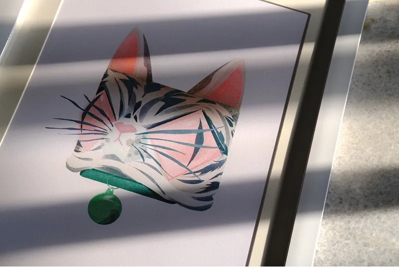 Bang Bang Zine: Nobody II A4 Risograph Print