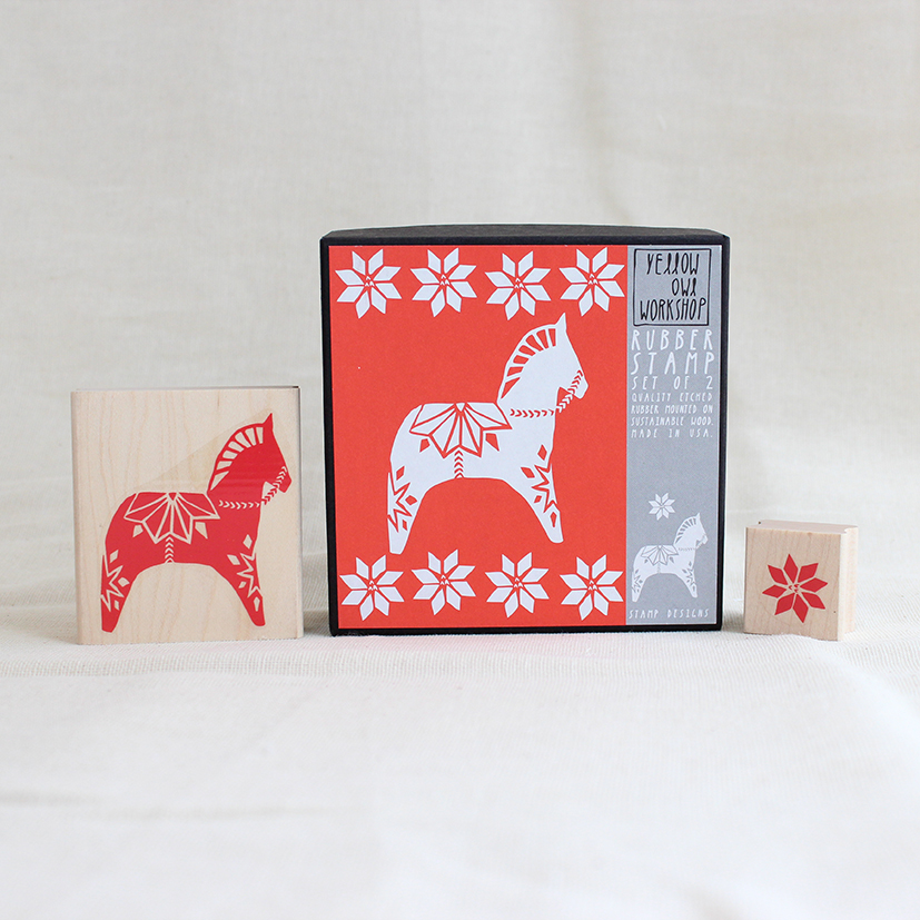 YOW Christmas Pattern Stamp (Set of 2)